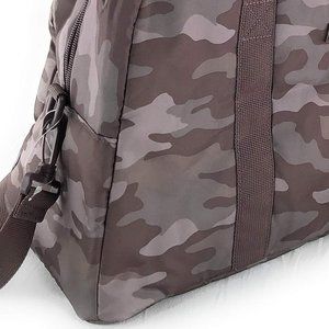 CAMO DUFFLE BAG BY PINK SPORT | Weekender Shoulder Strap Adjustable Camo Gym Bag